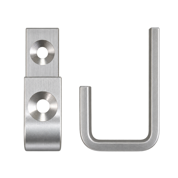 Aluminium Roman blind J bracket components